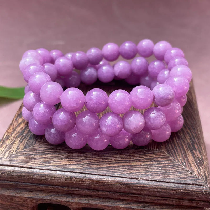 Chinese style quartz jade bracelet showing single circle and plain three circle design options.