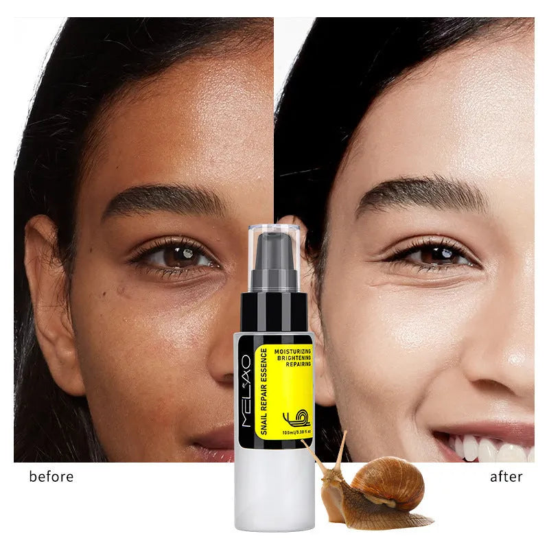 100ml snail facial essence bottle for universal skin type hydration