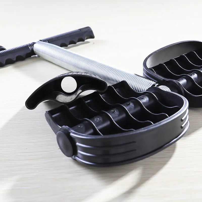 Black ankle pedal pedal puller seated pedal exerciser for muscle relaxation