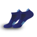 Stretch socks for outdoor fitness and running, invisible anti-friction design, one pair, six colours