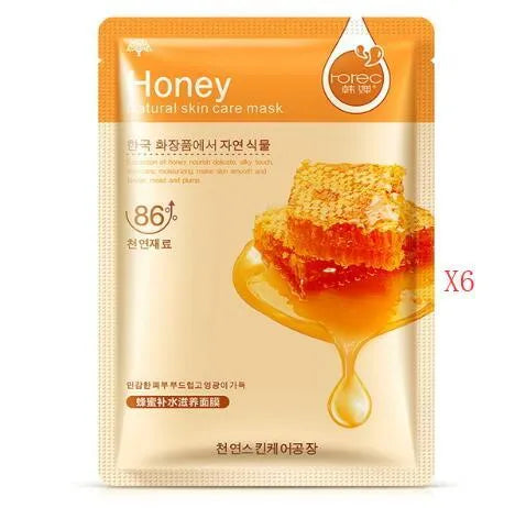 Aloe vera sheet mask 30g for moisturising and pore care white packaging