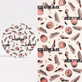 High temperature under glaze applique pottery paste sheet 49cm by 34cm with cartoon car design for ceramic decal transfer