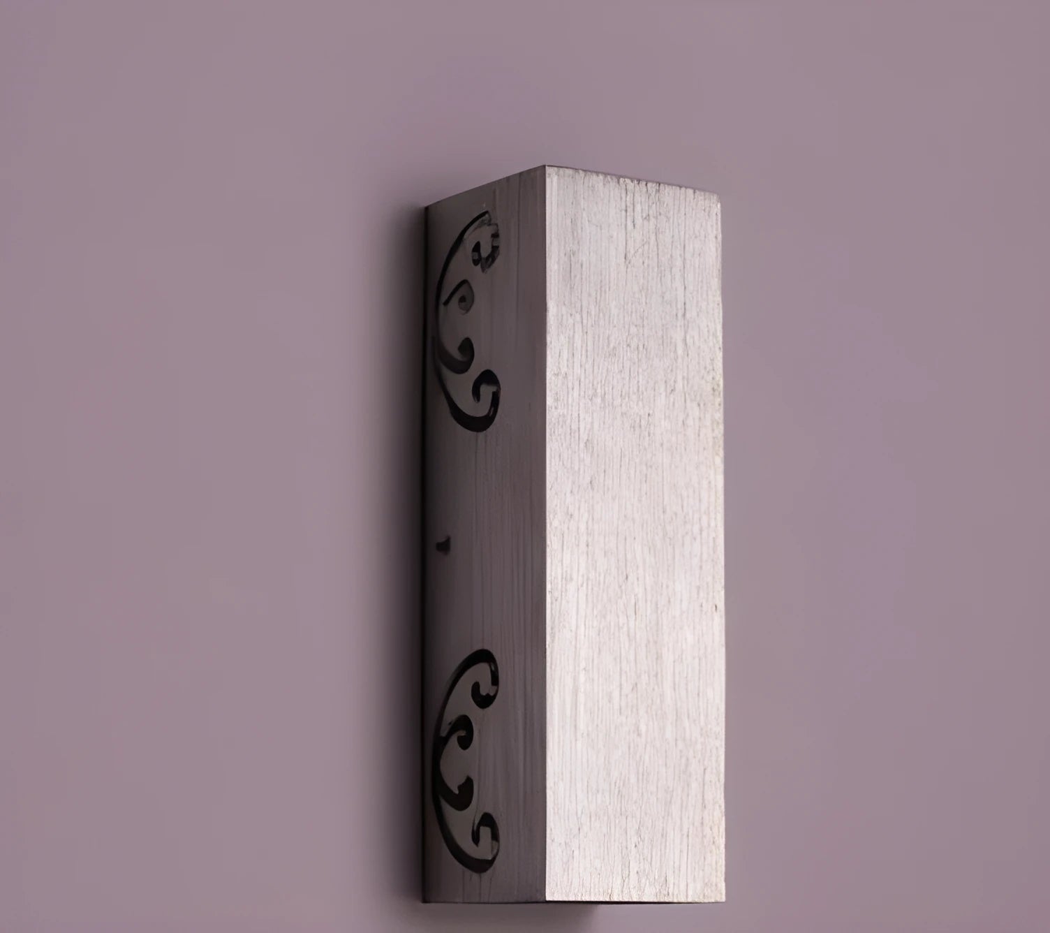 Colourful butterfly-shaped aluminium LED wall lamp mounted on a wall for accent lighting.