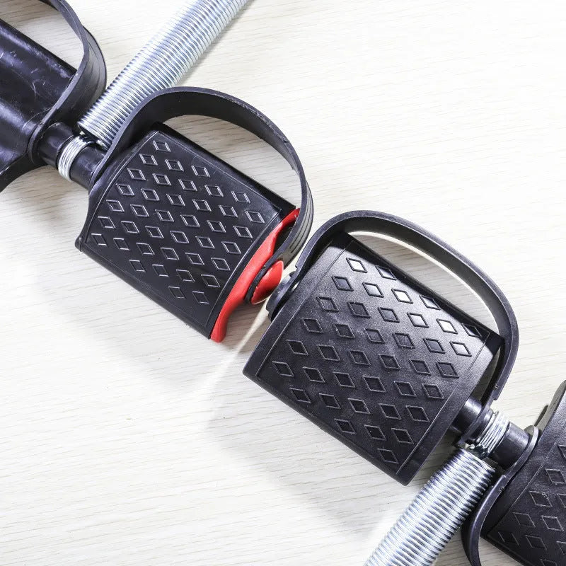 Black ankle pedal pedal puller seated pedal exerciser for muscle relaxation