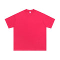 Men's loose pure cotton half sleeve pullover shirt in apricot colour