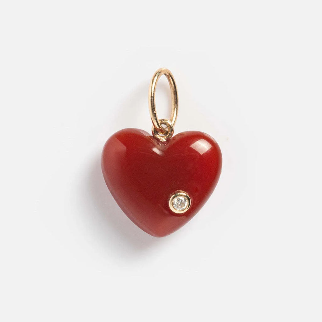 Natural stone crystal geometric pendant necklace with quadrilateral design on O-shaped chain