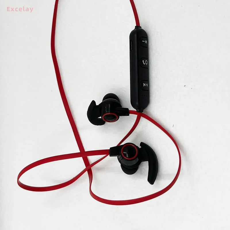 AMW-810 wireless Bluetooth headset in blue colour compatible with OPPO VIVO mobile phones