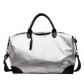 Women's black hand-carry travel bag with 36-55L capacity and polyester lining