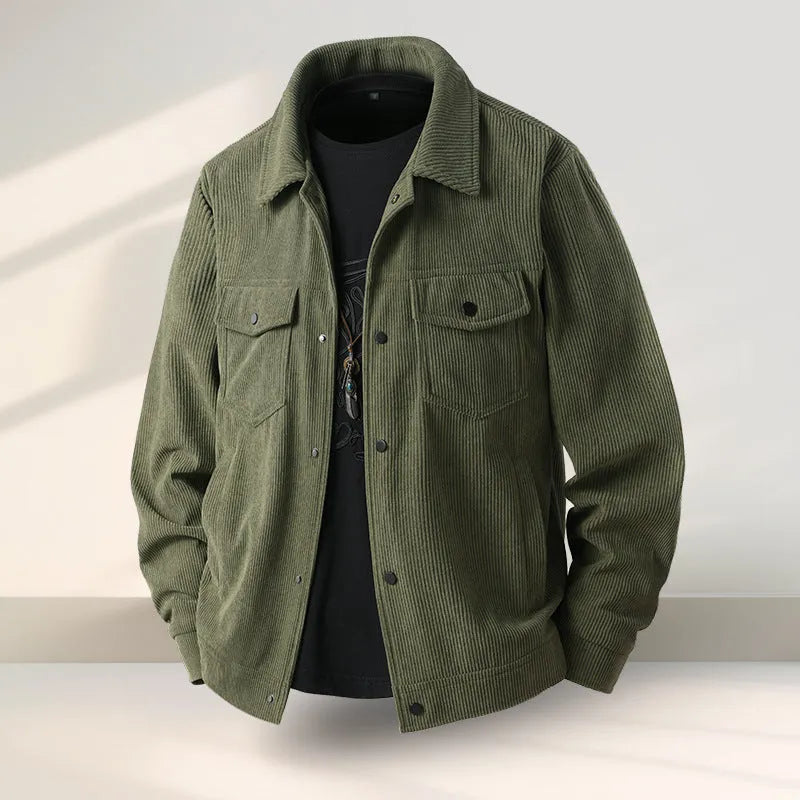 Men's slim fit casual coat with ruffle detailing in Lycra fabric available in multiple colours and sizes