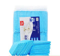 Blue disposable thickened pet diaper 60x60cm L size absorbent pad for dogs cats indoor use