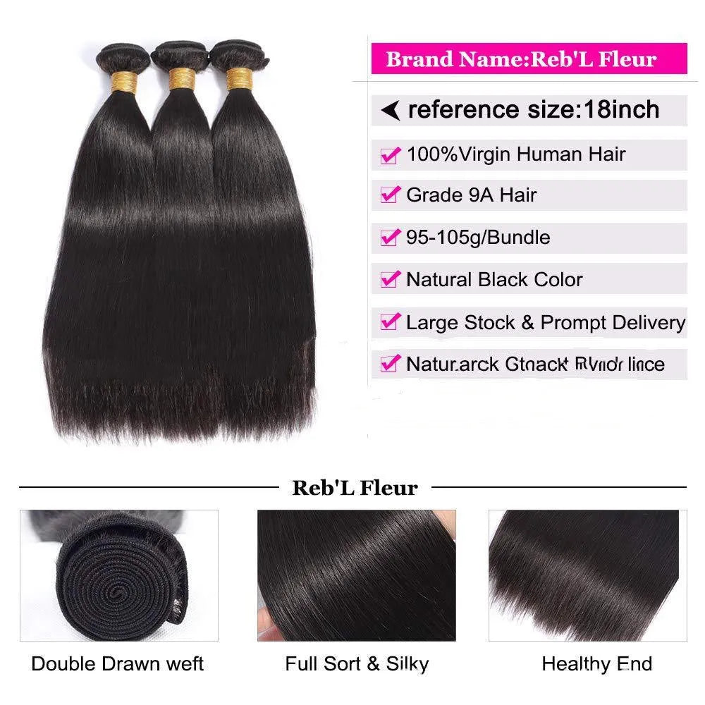Real human hair wig black hand-woven long hair available in 8 to 30 inch lengths
