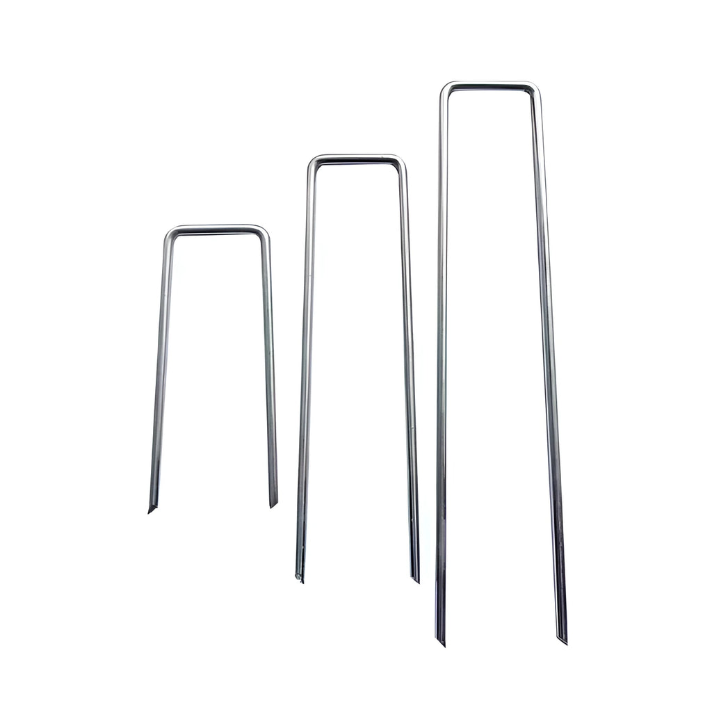 Stainless steel ground nail 4cm wide 15cm long 3mm wire diameter for landscaping