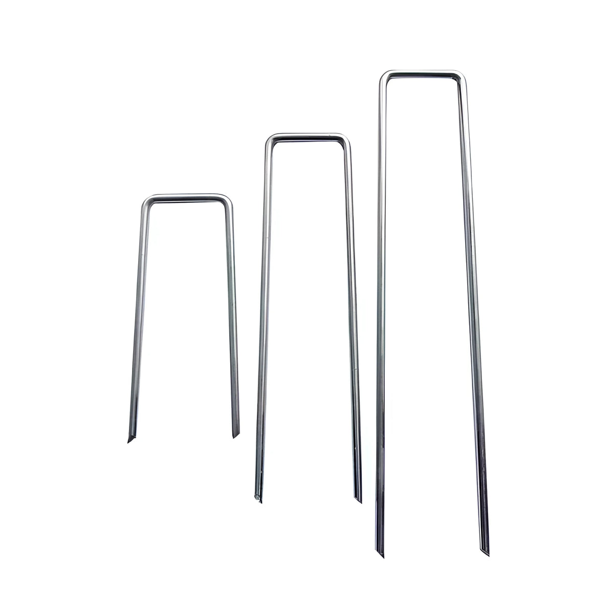 Stainless steel ground nail 4cm wide 15cm long 3mm wire diameter for landscaping