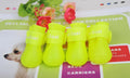 Soft silicone pet rain boots in six colours for dogs, non-slip and wear-resistant