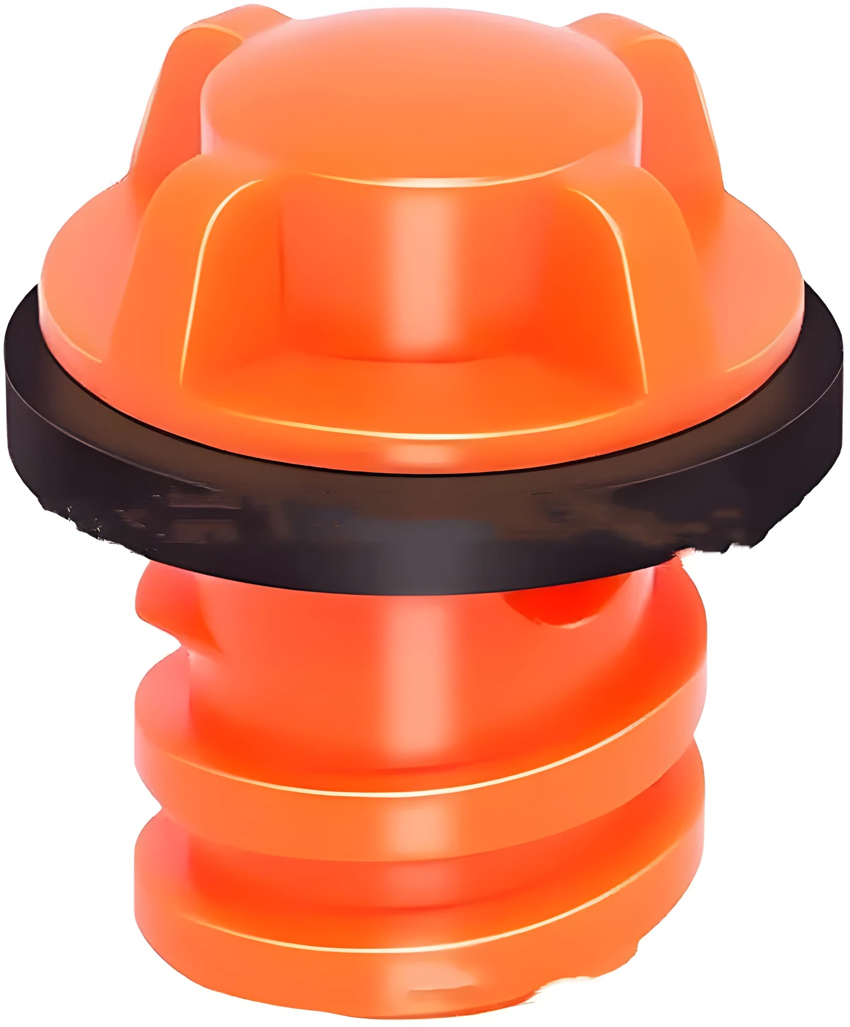 Silicone blocked drain plug for insulation box outlet in four colours