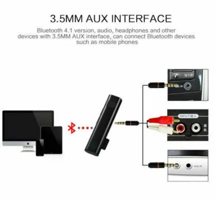 Mini Bluetooth real time voice translator for 26 languages, black device on white background