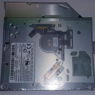 Silver Apple MacBook Pro 13-inch laptop internal SATA optical drive, model UJ8A8.