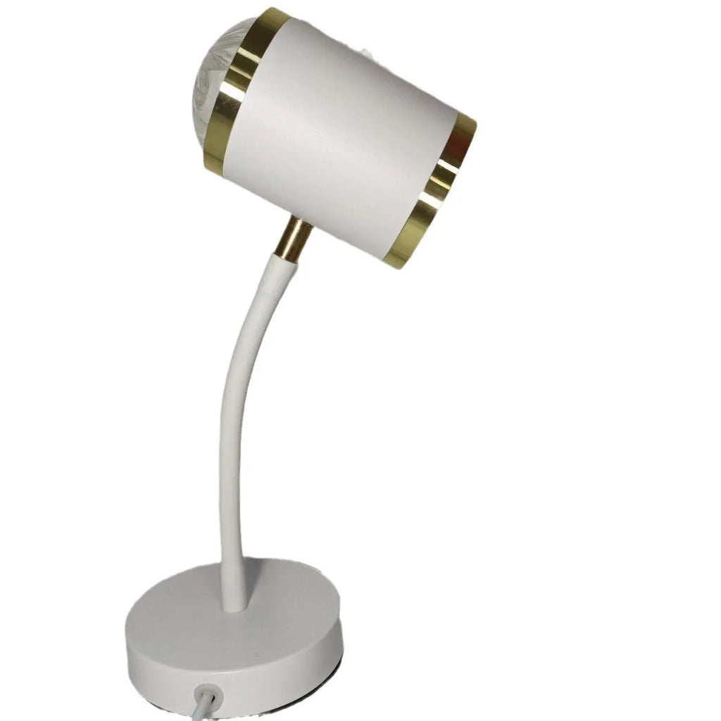 Black double-headed photography streaming lamp with metal construction and wire switch