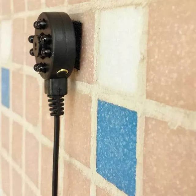 Black AHD 130W night vision wired camera with 3.6mm lens for home surveillance