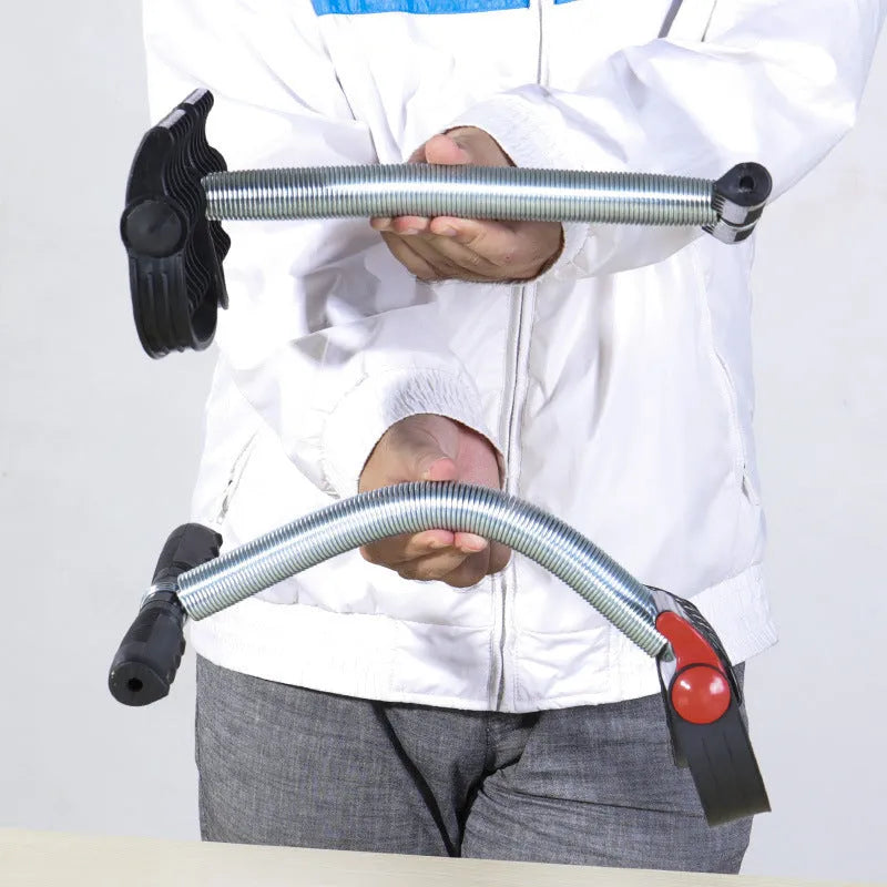 Black ankle pedal pedal puller seated pedal exerciser for muscle relaxation