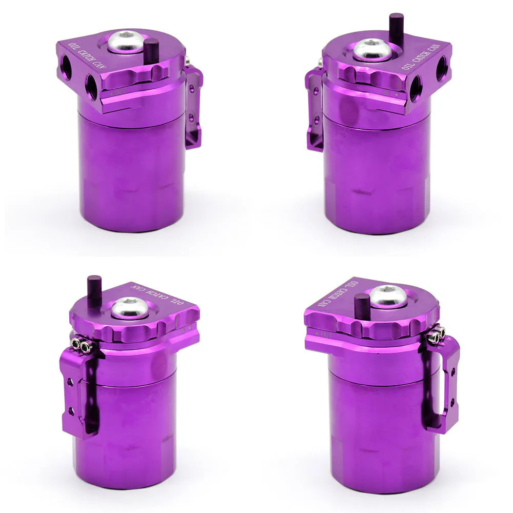 Aluminium alloy engine oil breather pot for vehicle modification in four colour options