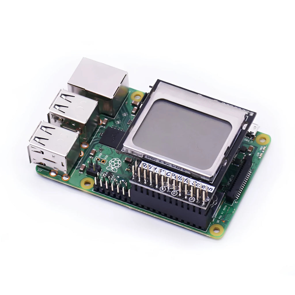 1.6-inch LCD display module for Raspberry Pi with visible screen and backlight switch.