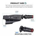 Black golf push rod laser aiming instrument for putting practice alignment