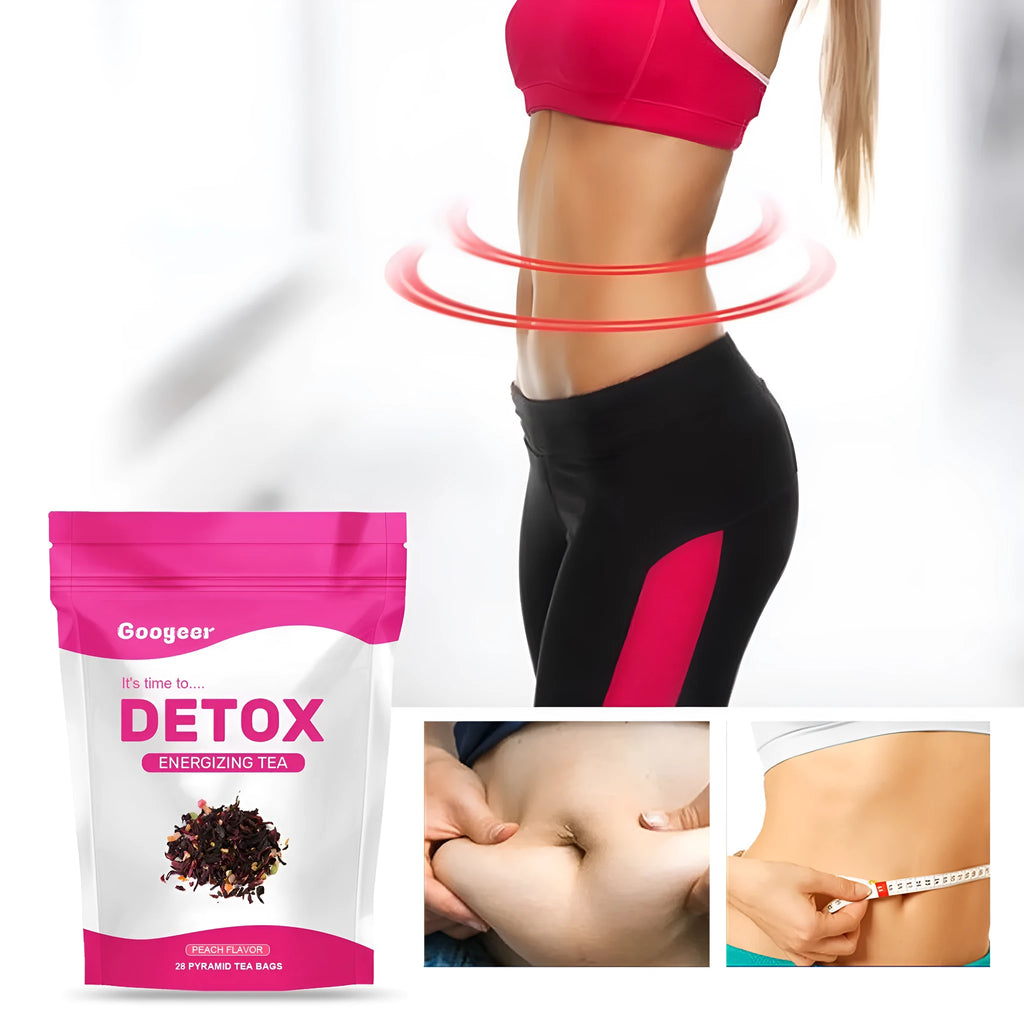 28-piece pack of green tea slimming body care treatment for firming and contouring
