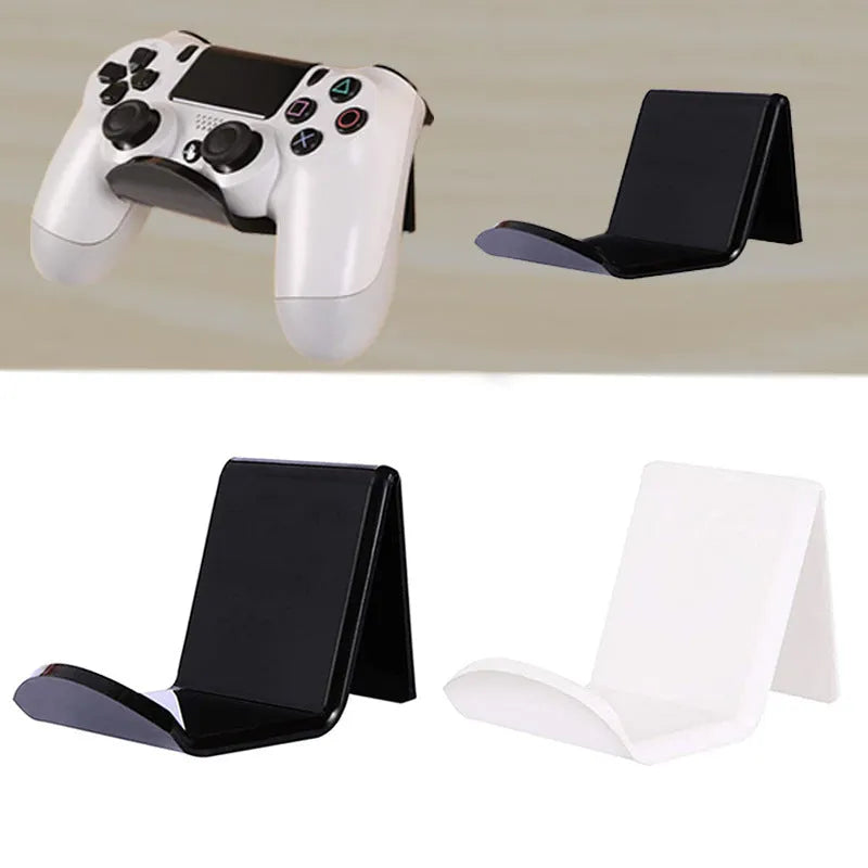 Universal game controller wall bracket for Nintendo Switch Joy-Con and Pro Controller in black colour