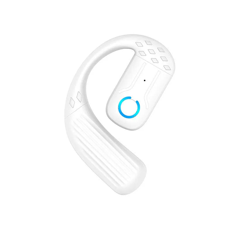B01 Bluetooth headset ear hook bone conduction sports earphone in black with PC ABS body