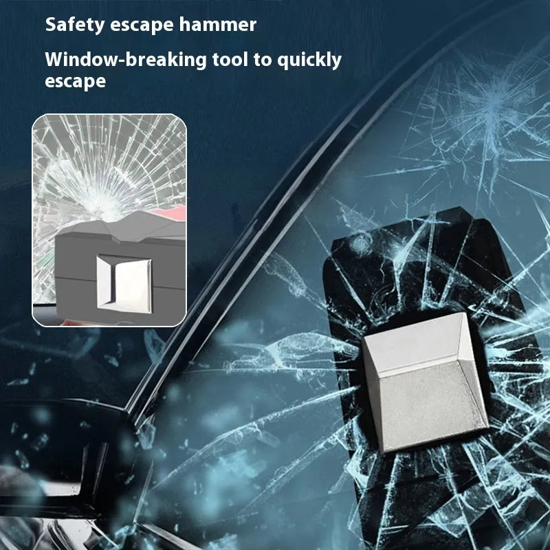 8000mAh automobile emergency start power source with smart clips and charging kit in toolbox