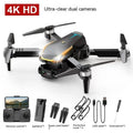 4K HD aerial photography drone quadcopter with GPS return, remote control, plastic body, under 30cm