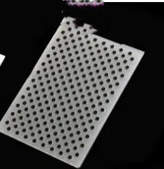 Plastic cake decorative mould showing windmill, star, flower, and butterfly patterns for sugar cake decoration