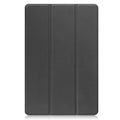 Ultra thin anti drop protective case for Xiaomi Tablet 5 Pro 12.4 in black with tri-fold caster hard shell