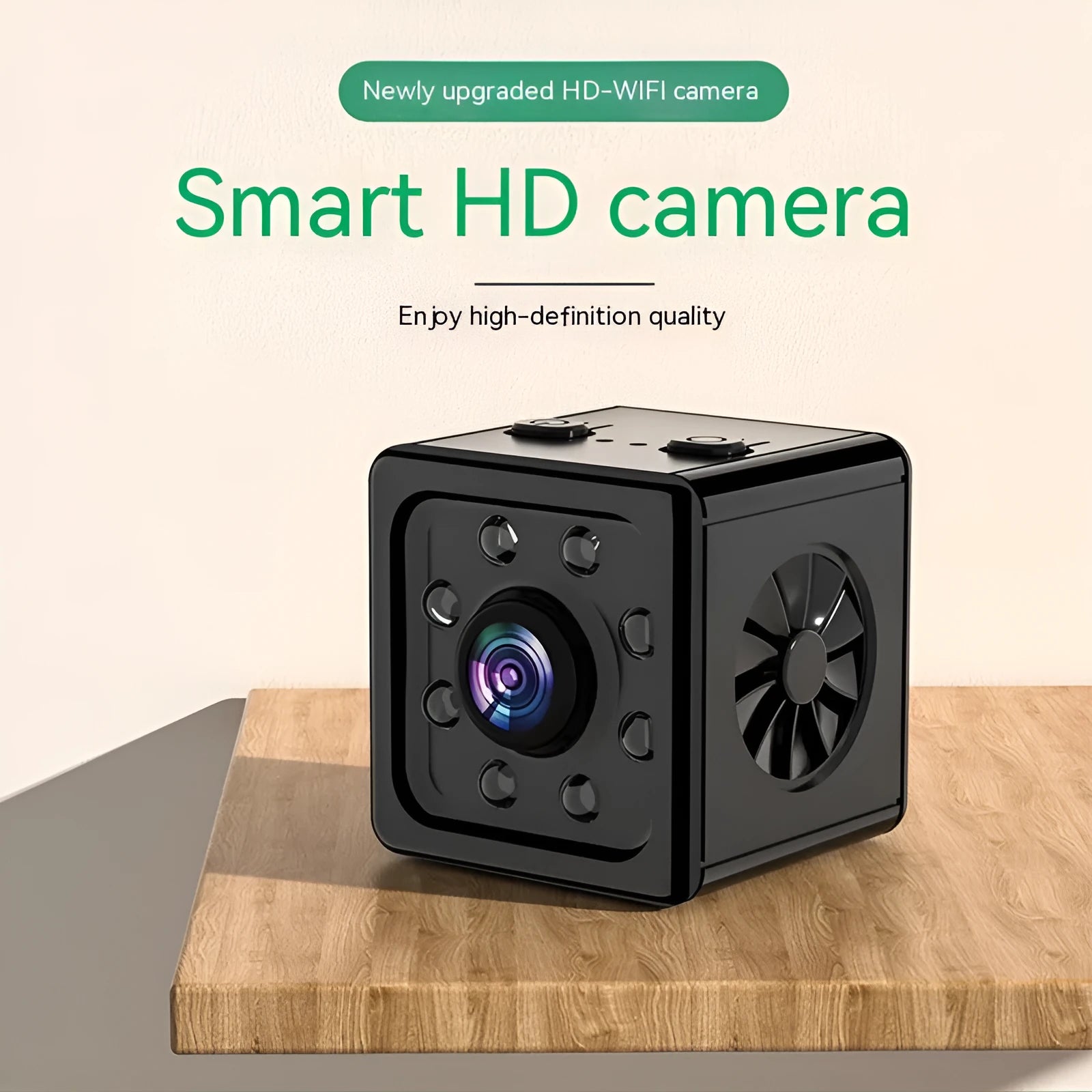 Black HD K13 remote network sports camera with mounting bracket and accessories