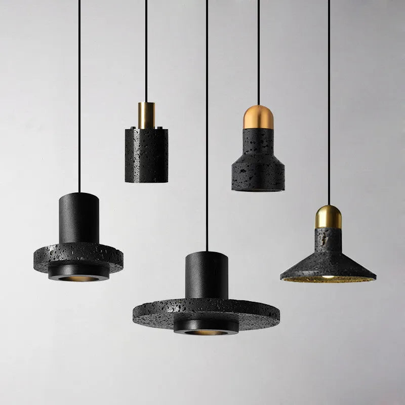 Industrial iron chandelier with adjustable height for bar table dining room lighting