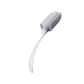 Dog toothbrush plastic handle dental cleaner in pink, white or yellow for tartar and stain cleaning