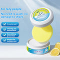 160g multifunctional leather cleaning cream jar with sponge for car interiors and shoes