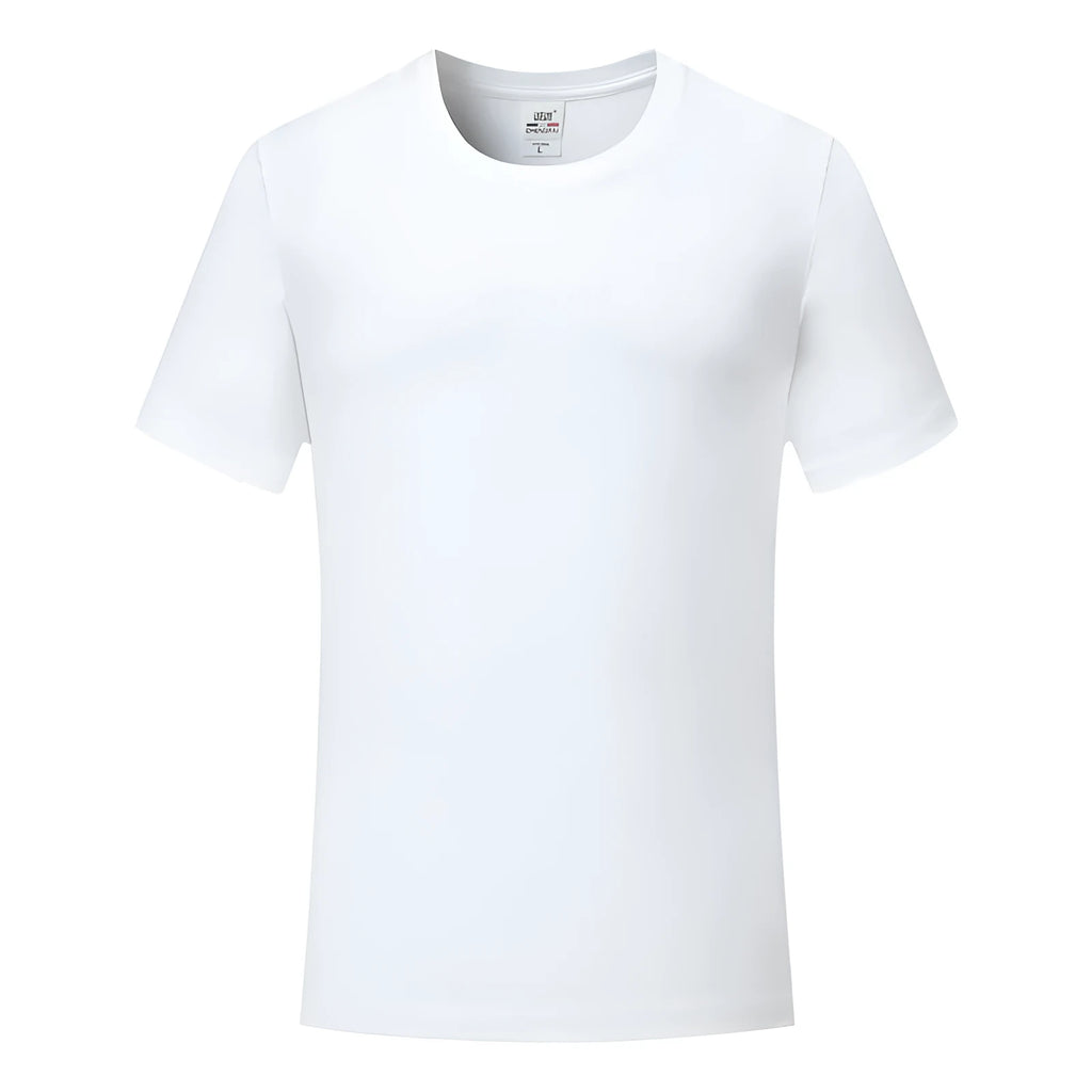 Cotton t-shirt overalls in loose fit pullover style with round neck and short sleeves