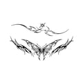 Fruit Juice Herbal temporary tattoo sticker Chinese style character pattern HC-412 11x18 cm