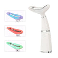 White double chin neck wrinkle remover device with ABS body and 3W power for home use
