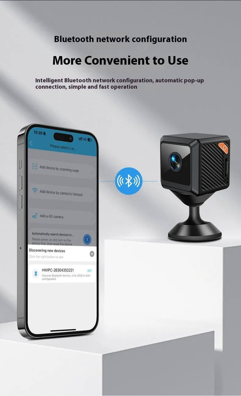 W02 camera black 1080p outdoor sports small camera 3.2cm plastic body with bracket