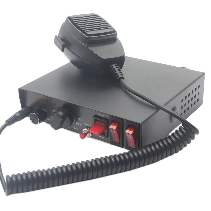Car megaphone speaker CJB series black 200W 400W 8 ohm 12V 24V general vehicle model