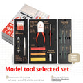Meow Maker metal model tool set with multiple precision tools for craft and modelling projects