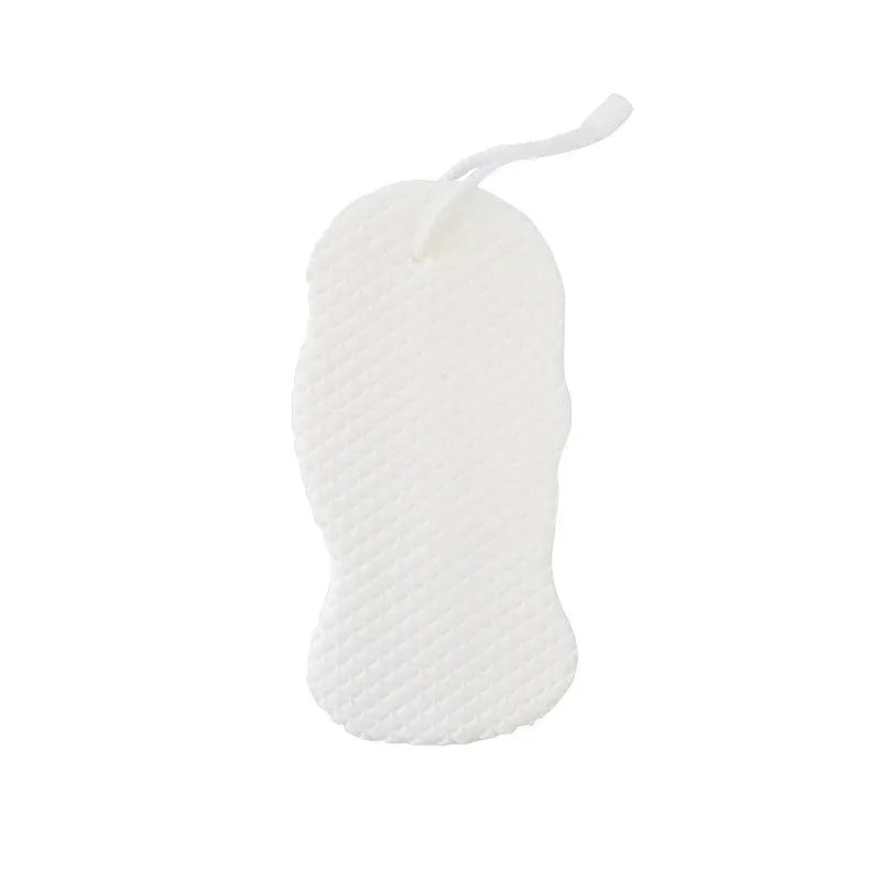 3D fish scale pattern bath sponge ball in white, grey, pink or light blue colours for gentle body exfoliation