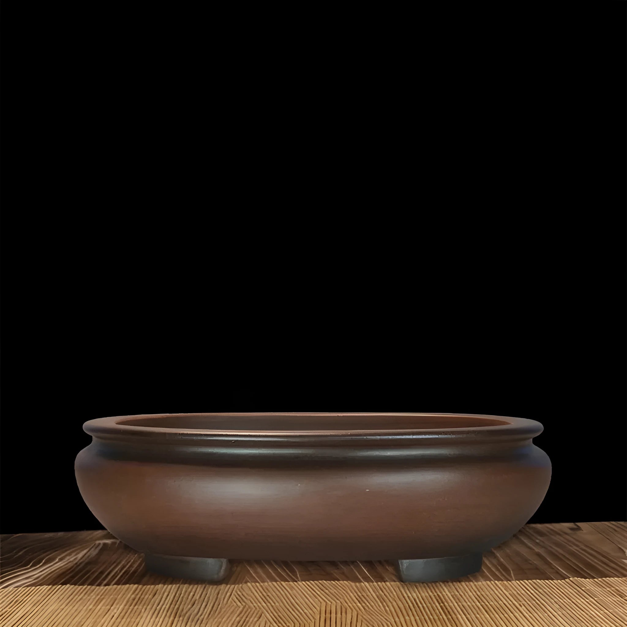 Handmade purple sand desktop flowerpot classical design measuring 58cm wide