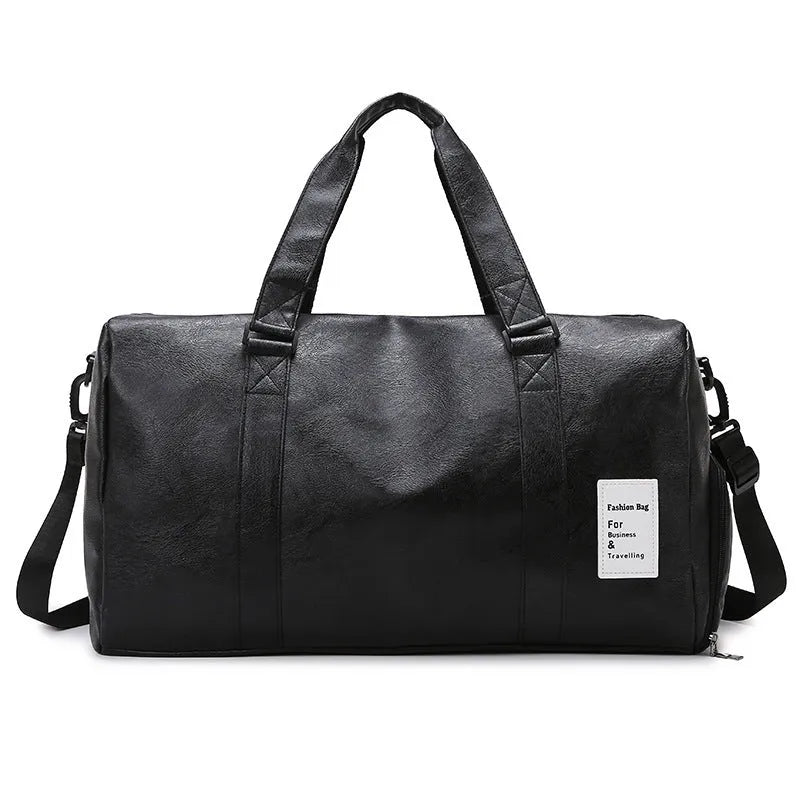 Dry wet separation fitness shoulder messenger bag in large or small size with 20-35L capacity.