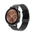 DT96 smart fitness tracker bracelet with steel strap and colour screen