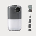 Small Household Electric Inflator QH-H35 plastic air pump in orange white and gray white colour options