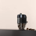 Coffee cup-shaped car air freshener with coffee beans fragrance for odour removal